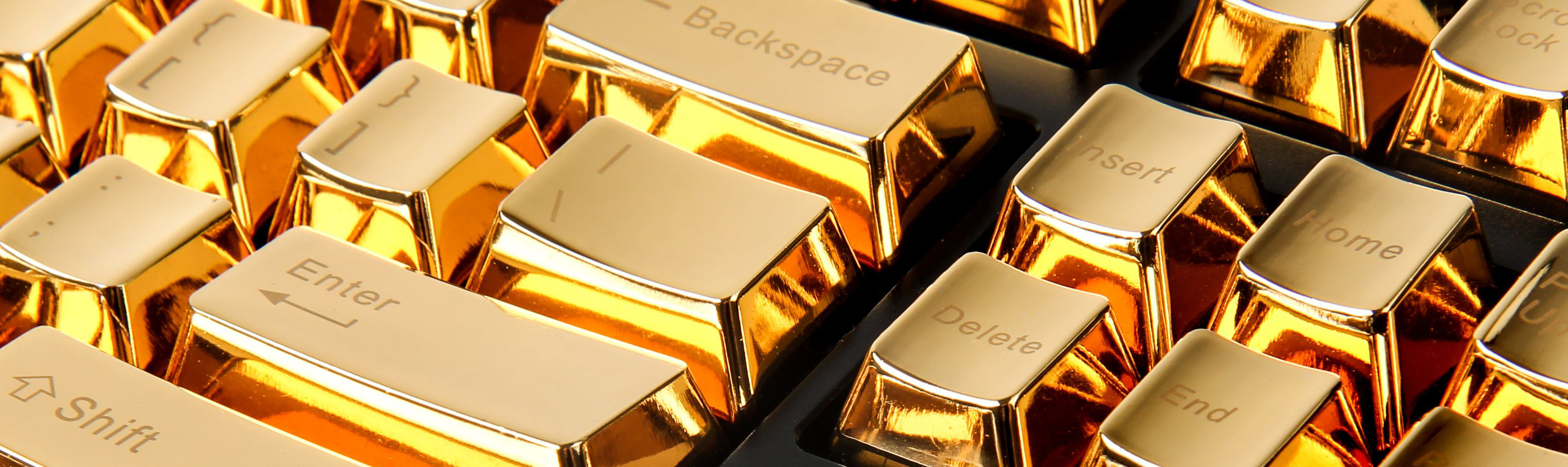 gold keyboard