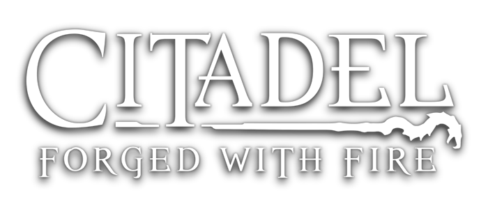 citadel forged with fire logo